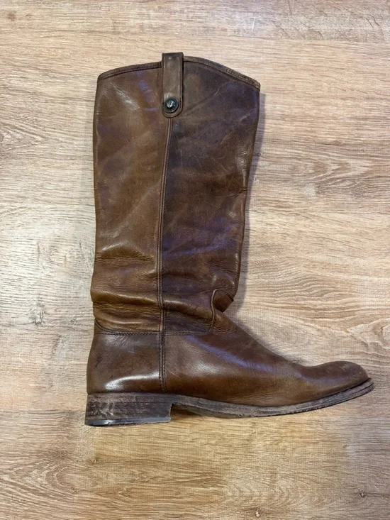 Frye Melissa Button Riding Boots - Picture 6 of 11